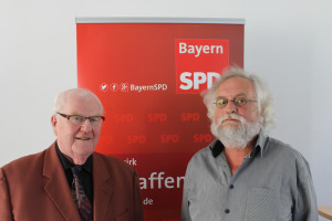 Der neue Vorstand: Hartwig Loh (Vorsitzender) und Wolfgang Scheibein (Stellvertreter). Nicht im Bild: Bernd Singelmann (Beisitzer).