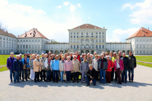 Ein weiterer Höhepunkt der Informationsfahrt war der Besuch von Schloss Nymphenburg bei schönstem Frühlingswetter.