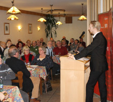 Alexander Mosca Spatz beim Politischen Aschermittwoch 2017