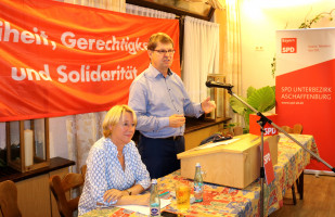 Sowohl Martina Fehlner als auch Ralf Stegner betonten die Bedeutung dieser Landtagswahl