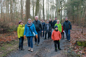 Auf dem Weg zur Schutzhütte des Natur- und Vogelschutzvereins Großostheim