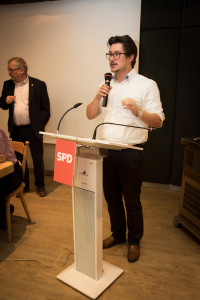 Manuel Michniok, Vorsitzender des SPD-Stadtverbands Aschaffenburg, forderte dazu auf, Strukturen und Inhalte der Partei auf den Prüfstand zu stellen.