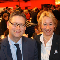 Martina Fehlner mit Thorsten Schäfer-Gümbel